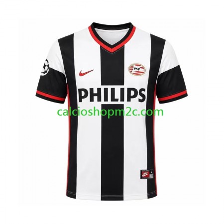 PSV Eindhoven Retro Maglia Trasferta 1998 Manica Corta PSV Eindhoven Retro Maglia Trasferta 1998 Manica Corta